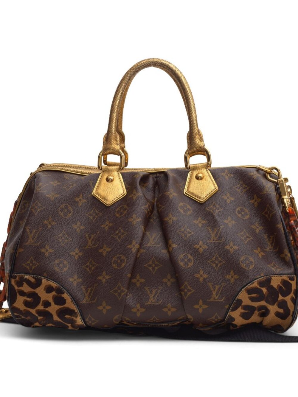 Louis Vuitton Stephen Monogram Leopard Handbag Limited Edition Priced to Sell